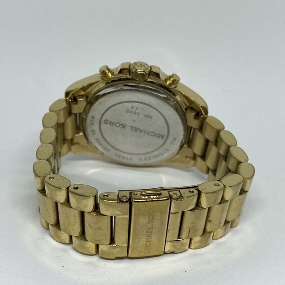 Michael Kors Bradshaw MK5605 Unisex Stainless Steel Analog Dial Watch UC869 - Picture 10 of 12